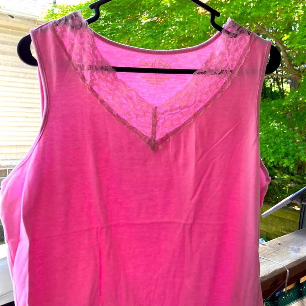 Sumner pink cami Tank ladies size 10